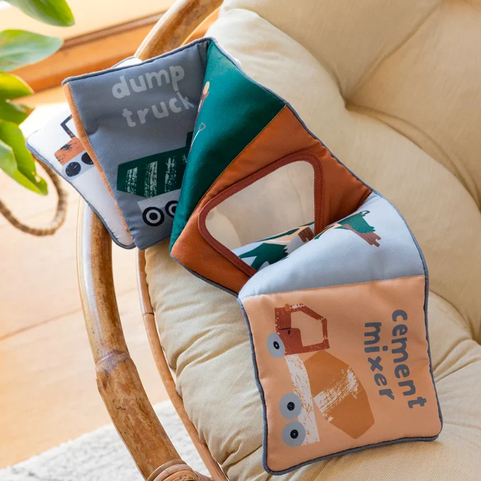 Sebra stofbog, busy builders