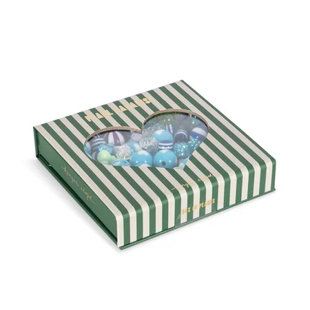 Konges Sløjd Perleæske, Blå