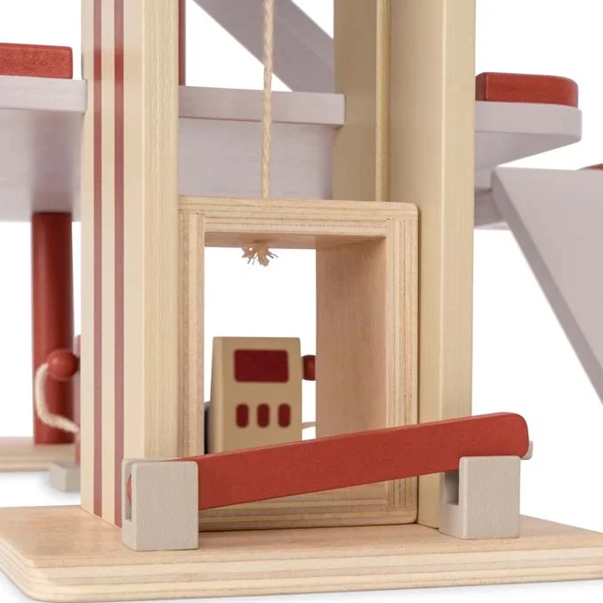 Konges Sløjd garage i træ