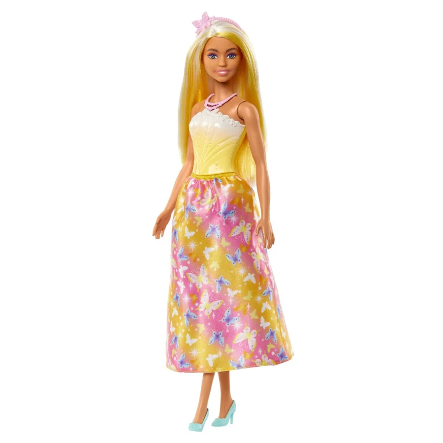 Barbie Royals Puppe, gelb