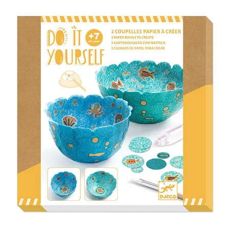 Djeco DIY papirskåle, havet