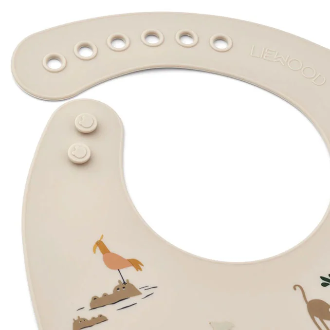 Liewood Tilda 2-pak hagesmæk, all together sandy