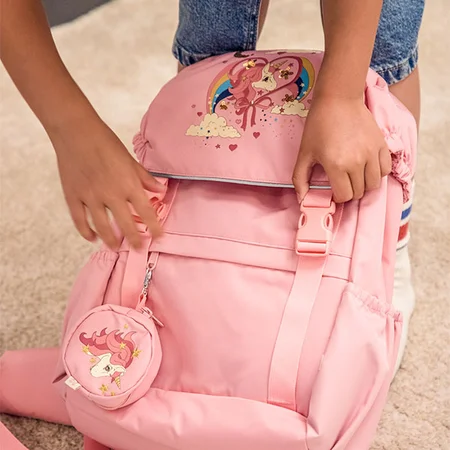 Konges Sløjd Clover skoletaske, Peony