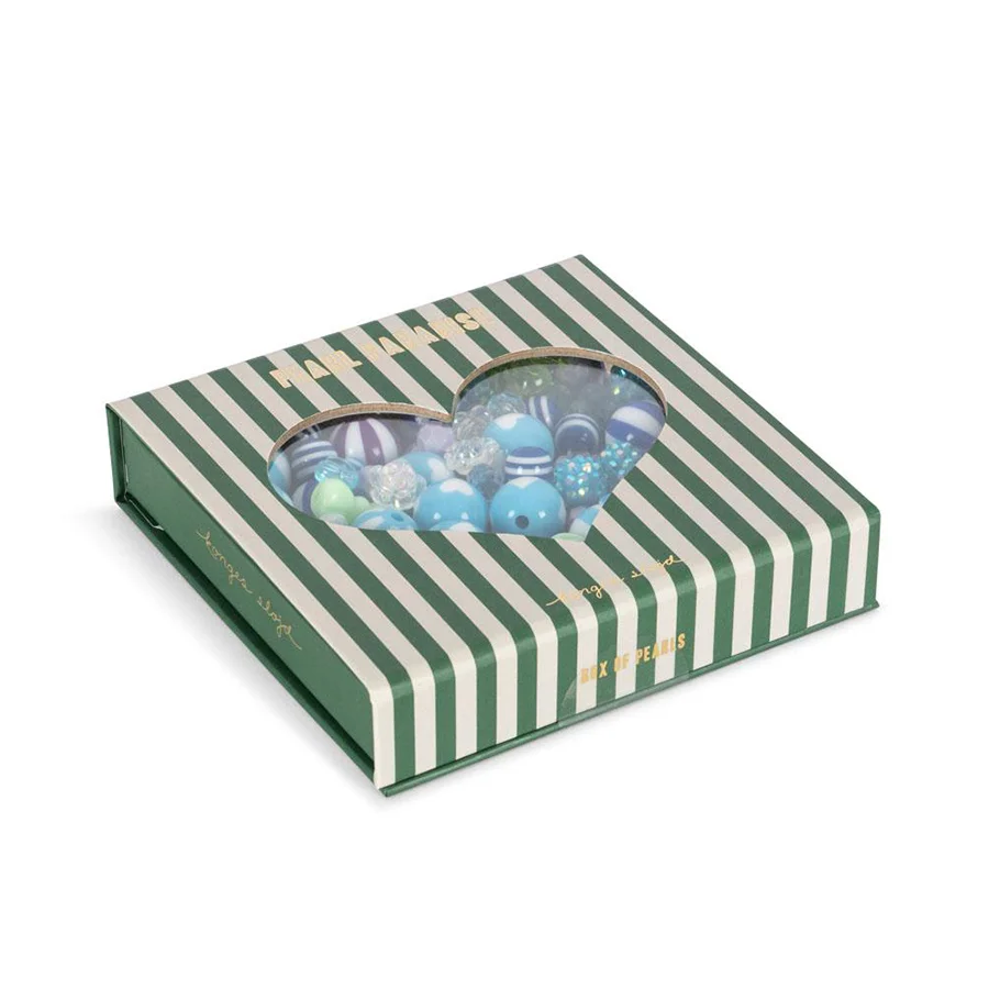 Konges Sløjd Perleæske, Blå