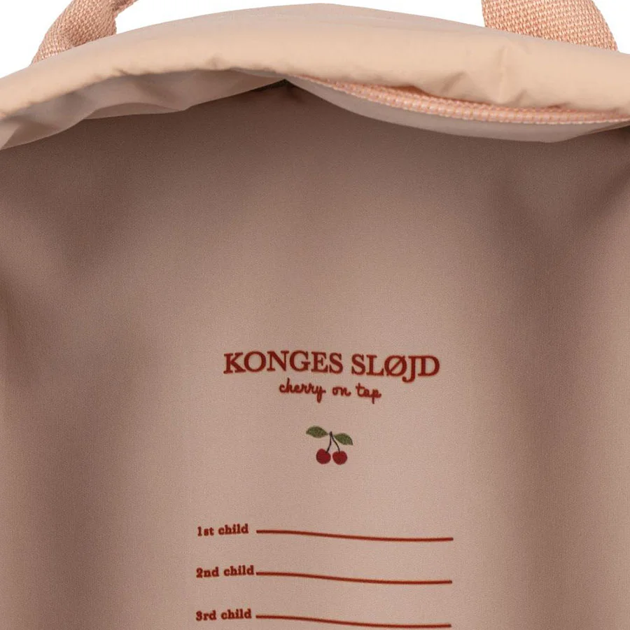 Konges Sløjd Juno Quilted Sequin Rucksack, Cameo Rose