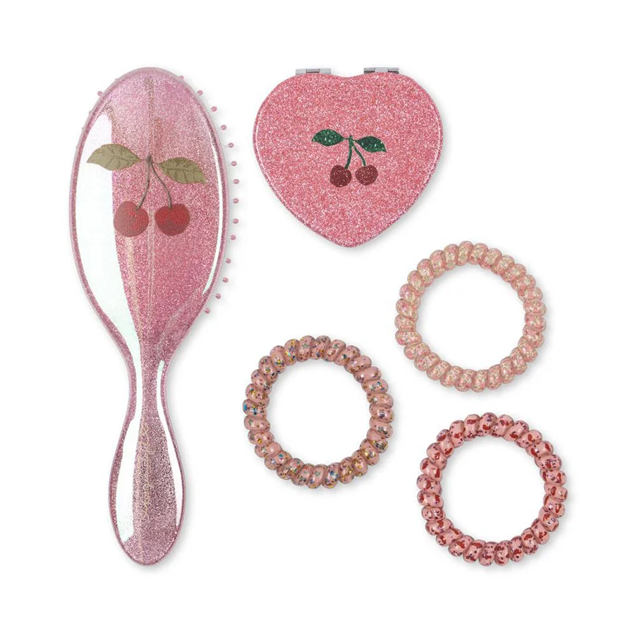 Konges Sløjd Get Ready With Me Set, Glitter Rose