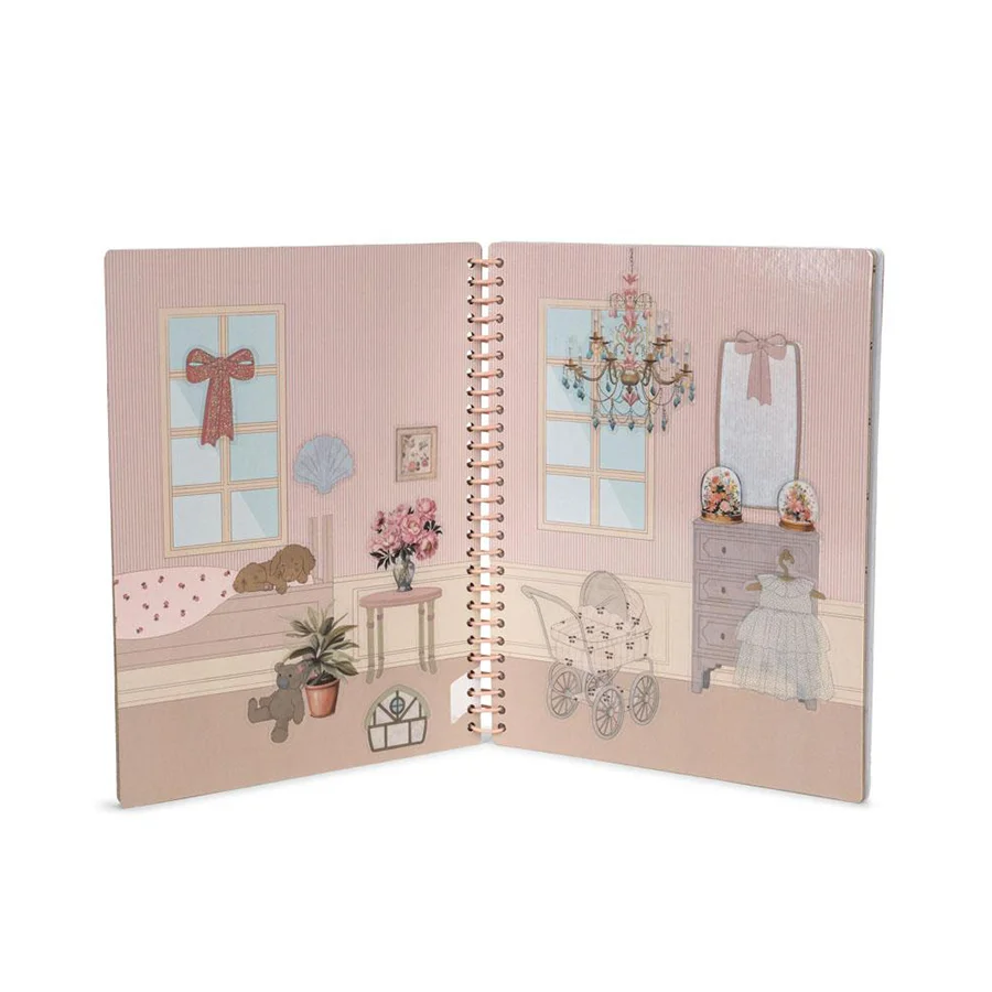 Konges Sløjd Klistermærke Bog