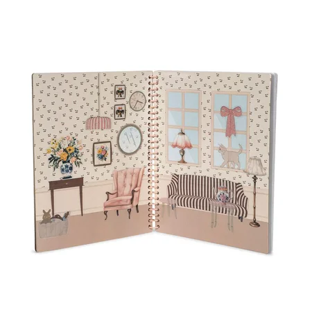 Konges Sløjd Klistermærke Bog