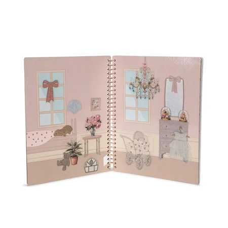 Konges Sløjd Klistermærke Bog