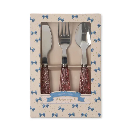 Konges Sløjd Glimmer Bestiksæt, Sparkling Blush