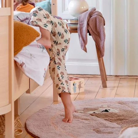 Sebra gulvtæppe, teeny toes