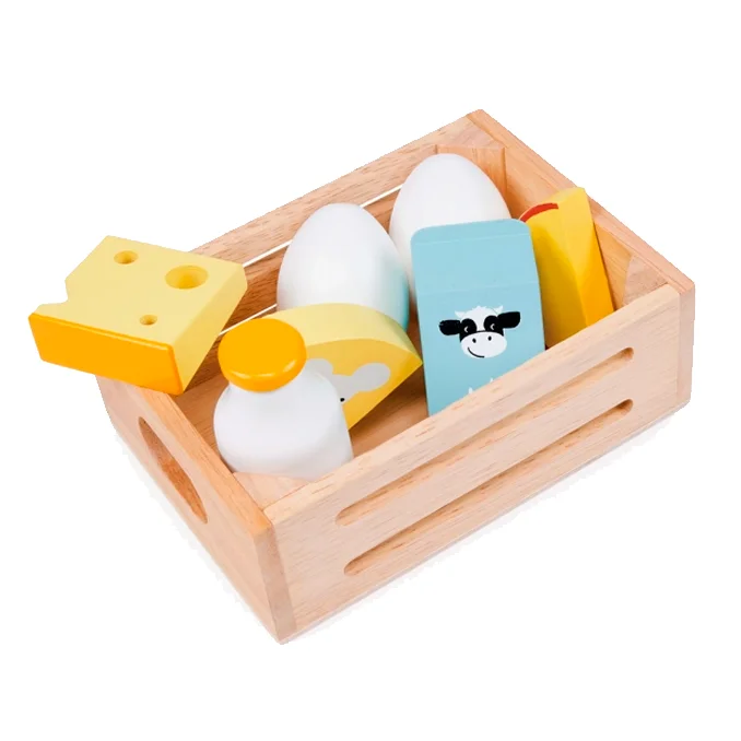 Mentari Holzbox mit Lebensmitteln