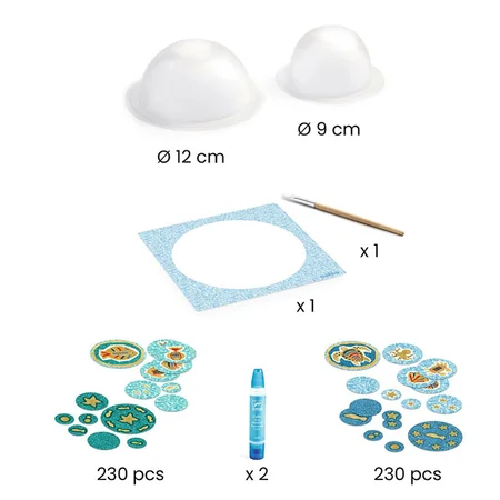 Djeco DIY papirskåle, havet