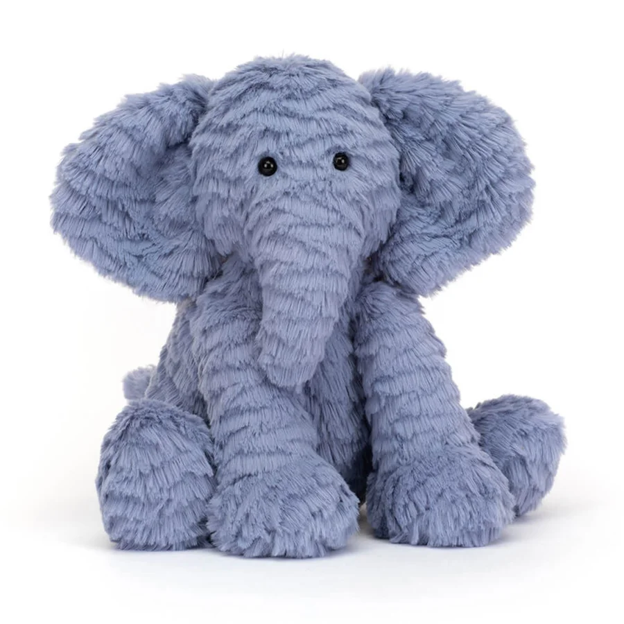 Jellycat bamse, Fuddlewuddle elefant - 23 cm