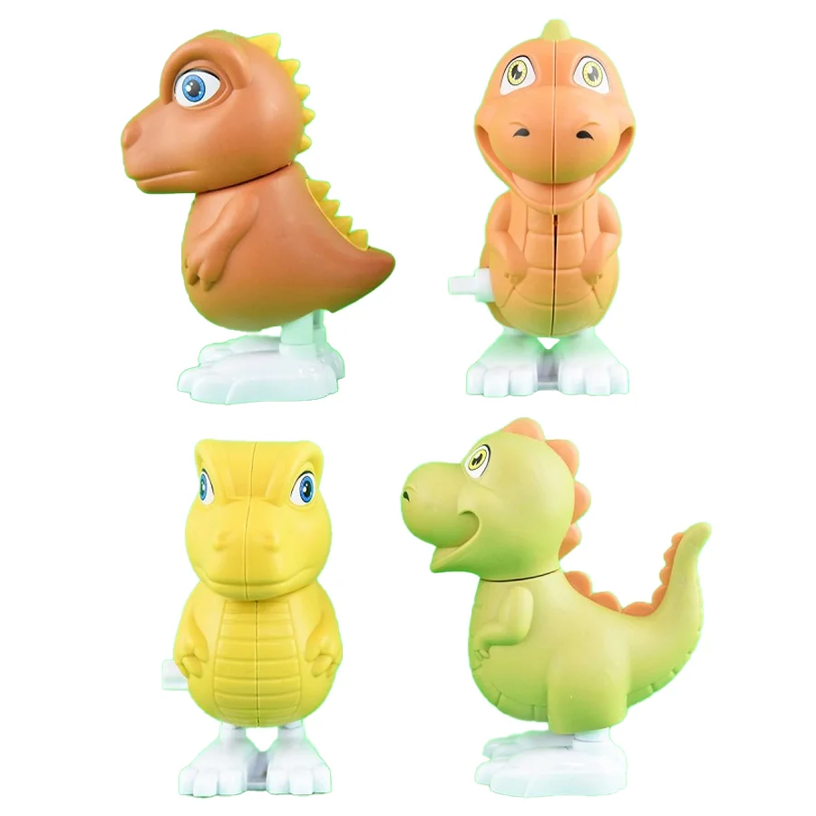 Træk-op dinosaur, asst