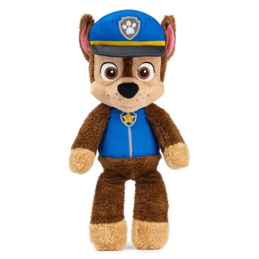 Paw Patrol Gund take a long bamse, Chase, 33 cm