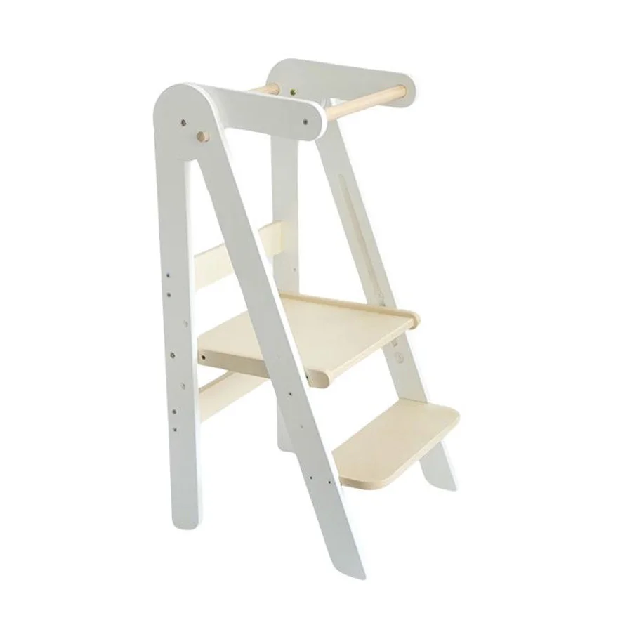 Hemmingsen Kids Susanne zusammenklappbarer Lernturm, weiß