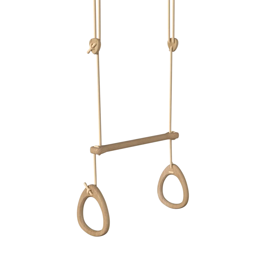 Lillagunga acrobat, eg, beige reb, 2,80-3,80m