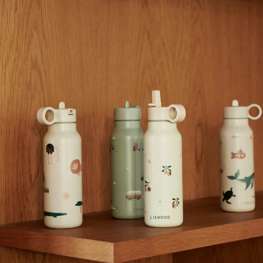 Liewood Falk Trinkflasche 350 ml, Sea Creature/Sandy