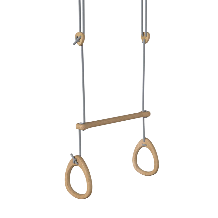 Lillagunga acrobat, eg, grå reb, 3,80-4,80m