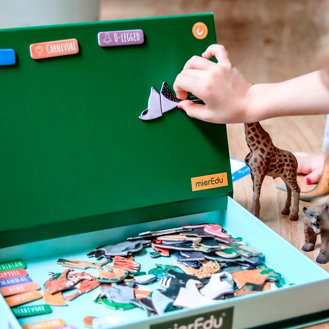 MierEdu magnetisk legesæt, lær om dyreriget