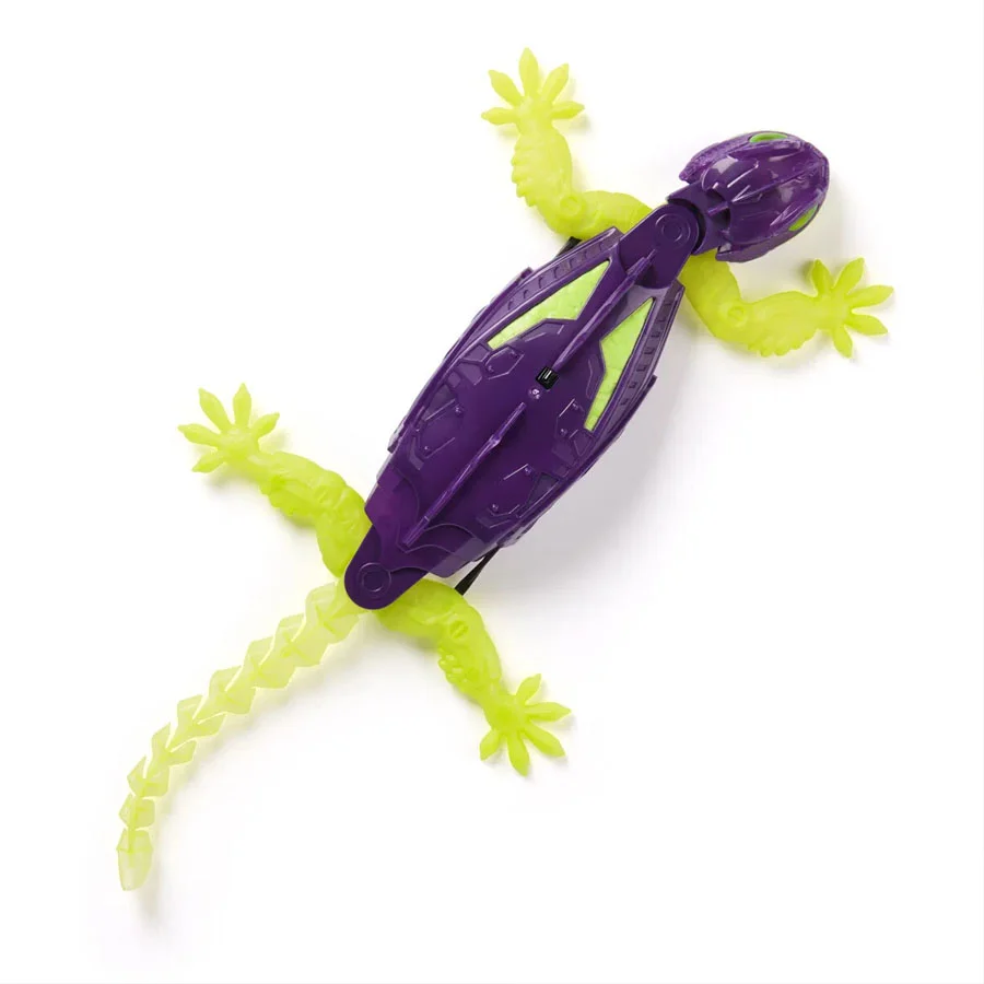 Hex Bots Wand-Krabbelndes Gecko, Glow In The Dark