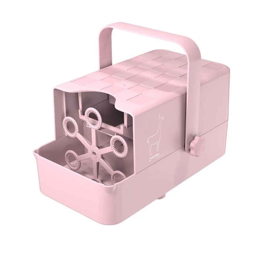 Lalarma Seifenblasenmaschine, rosa