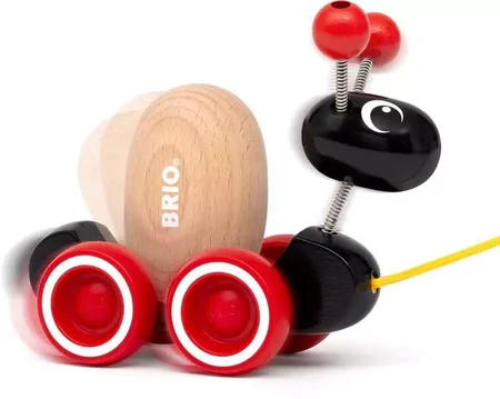 BRIO Nachzieh-Ameise - Holzspielzeug für Kinder ab 12 Monaten