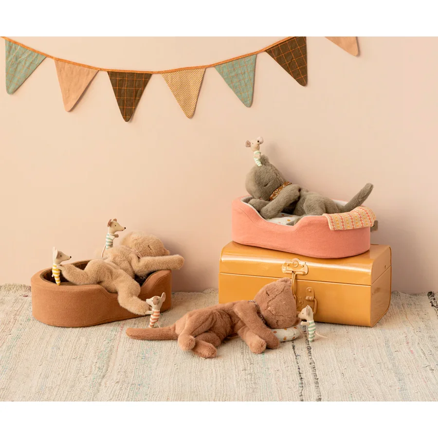 Maileg killing, plys - earth grey