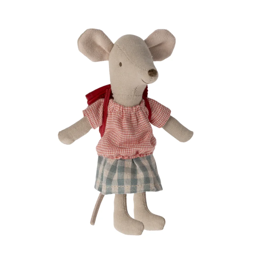 Maileg cykel til mus, storesøster - rød