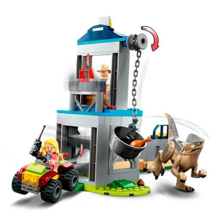 LEGO® JURASSIC PARK Velociraptor-flugt