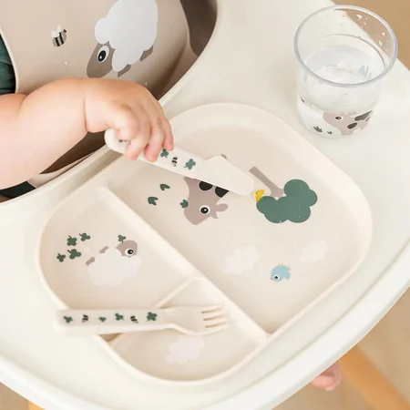 Done by Deer Foodie Besteckset, tiny farm sand