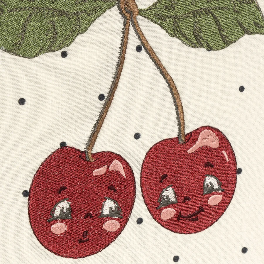 Konges Sløjd Aufbewahrungskorb, groß - Cherry