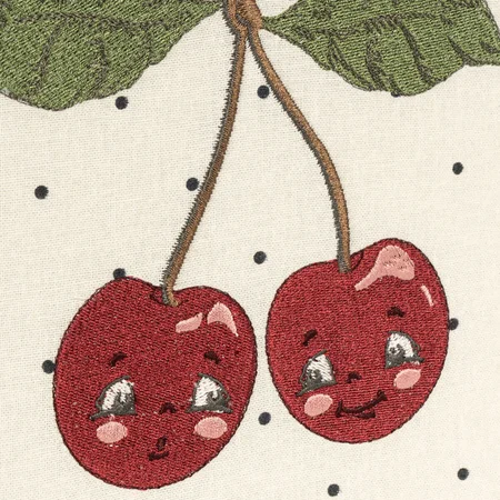 Konges Sløjd Aufbewahrungskorb, groß - Cherry