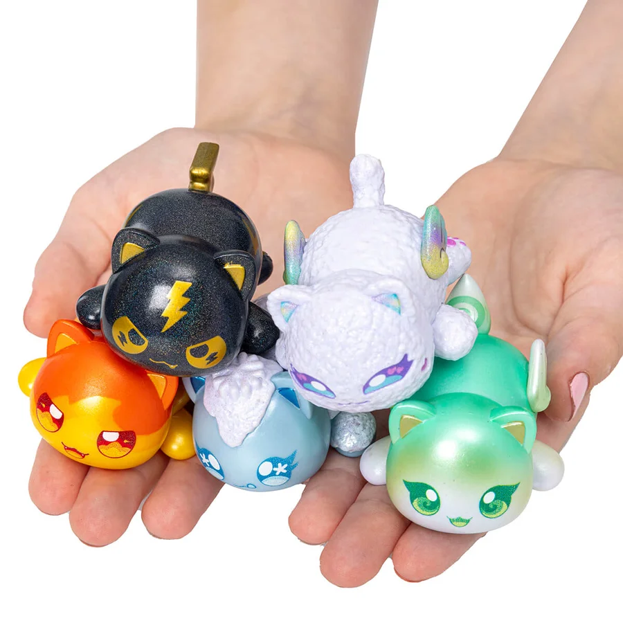 Aphmau Mystery Meemeow, 5-Pak Alemental Figurer