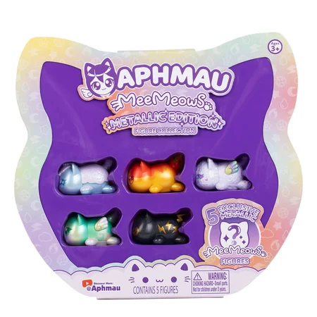 Aphmau Mystery Meemeow, 5-Pak Alemental Figurer