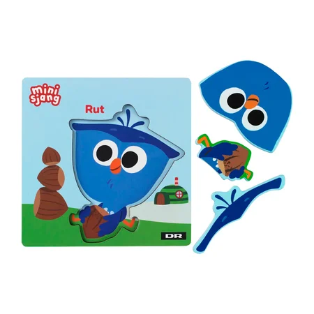 DR Træpuslespil 3 Brikker, Rut