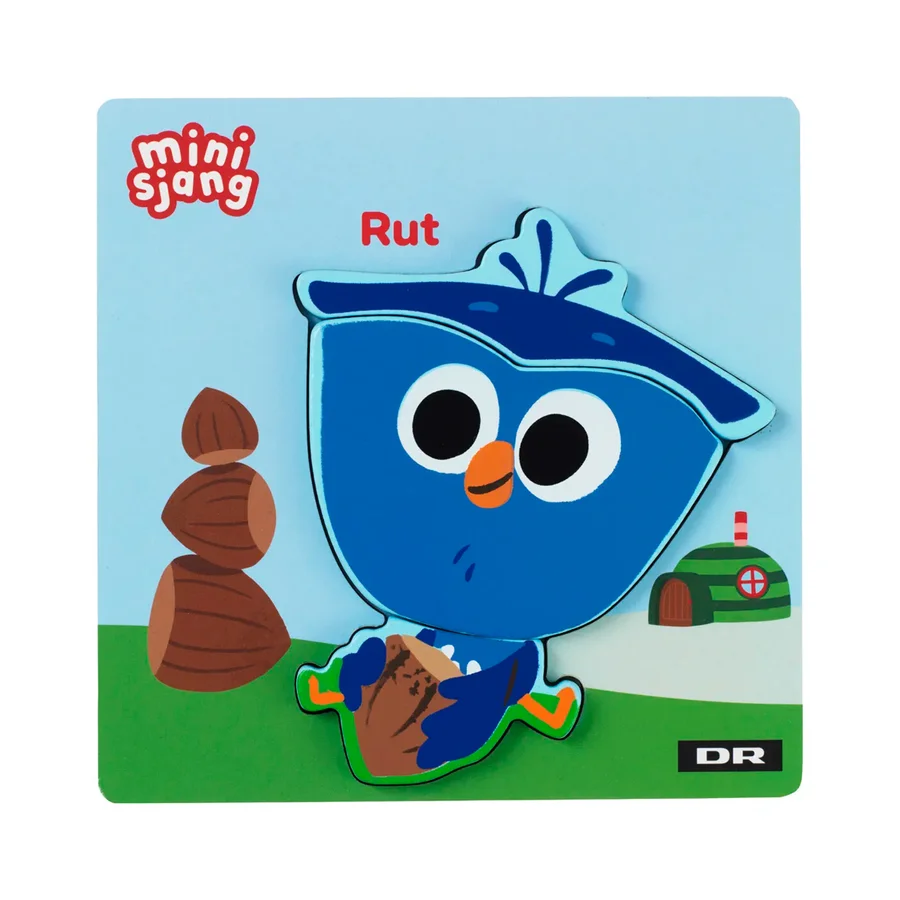 DR Træpuslespil 3 Brikker, Rut