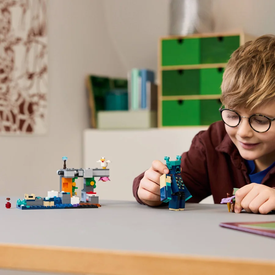 LEGO® Minecraft®, die Begegnung mit dem Aufseher 