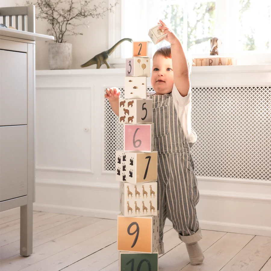 Sebra Stabelkasser 10 stk, World of Sebra 