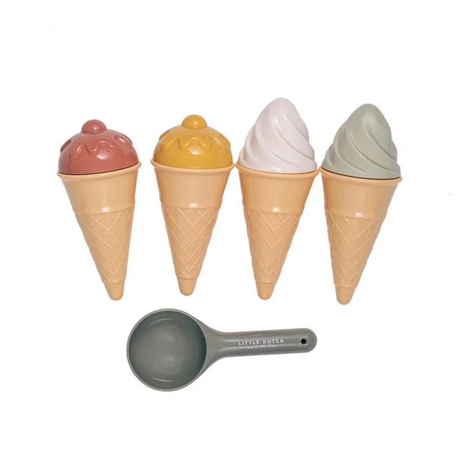 Little Dutch Strandsæt 9 dele, ice cream