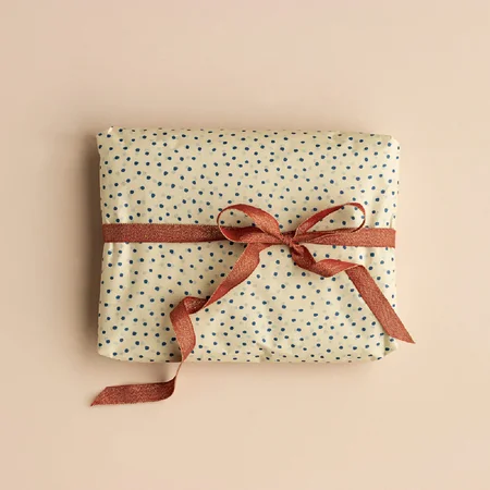 Maileg Gavebånd 10 Mtr - Rød/Guld