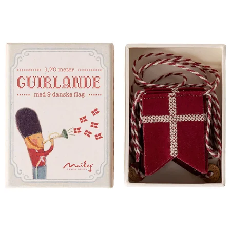 Maileg Dannebrog, Flagguirlande