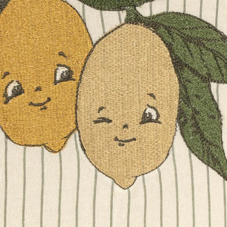 Konges Sløjd Aufbewahrungskorb, groß - Lemon