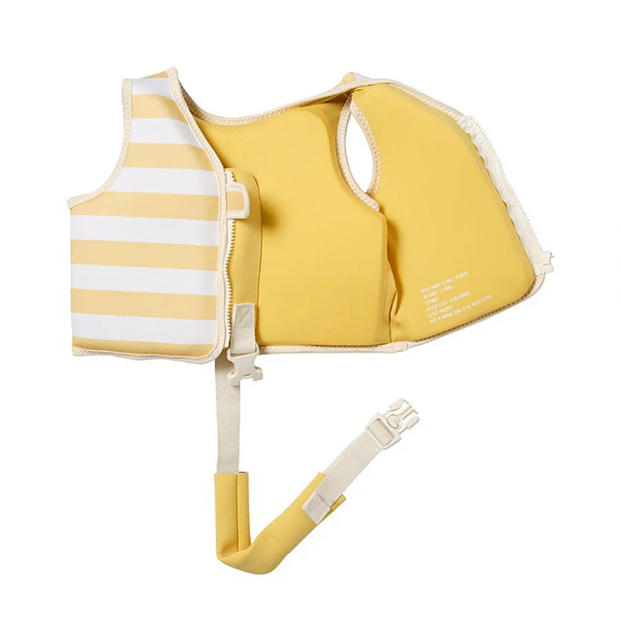 Sunnylife Svømmevest, Havmågen Sid - Mustard Stripe