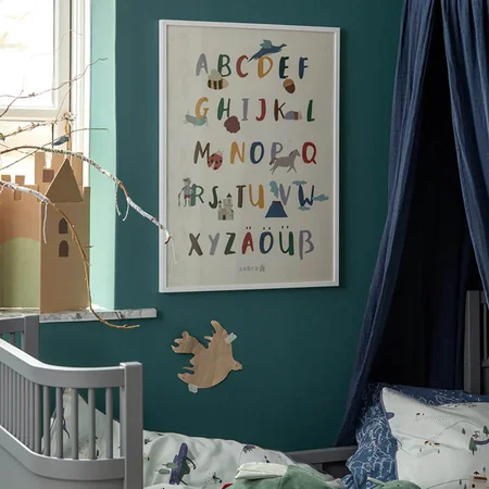 Sebra Alphabet-Plakat, Pixie/Dragon