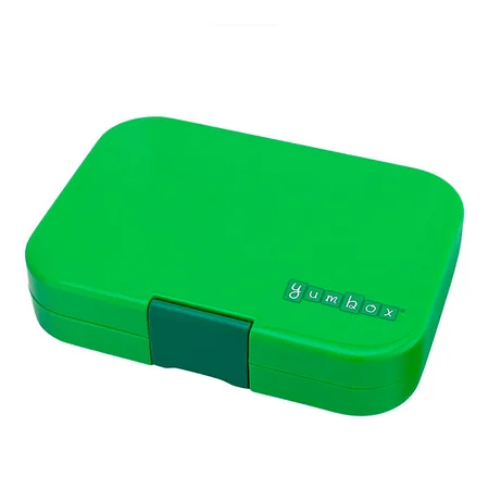 Yumbox Panino Lunchbox mit 4 Fächern, jurassic green