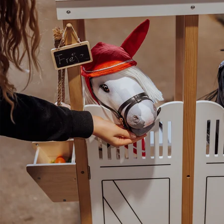 byASTRUP® Steckenpferd Sigrid, weiß