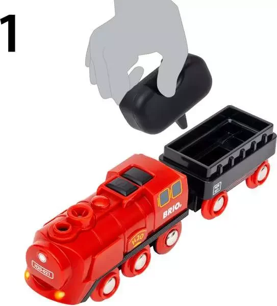 BRIO Dampflokomotiv-Set