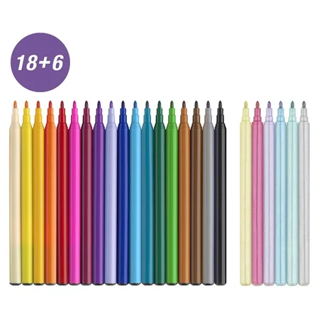 Faber-Castell Farben 18 + 6 Pastell, Einhorn